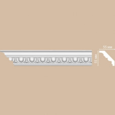 Плинтус потолочный Decomaster  95613 (55×55×2400 мм)