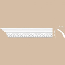 Плинтус потолочный Decomaster  95621 (70×84×2400 мм)