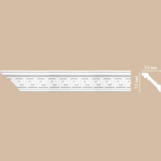 Плинтус потолочный Decomaster  95655 (53×53×2400 мм)