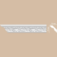 Плинтус потолочный Decomaster  95775 (70×70×2400 мм)