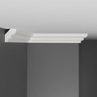 Плинтус потолочный Decomaster  A211 (31×23×2000 мм)