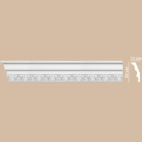 Плинтус потолочный Decomaster  DT-33 (80×35×2400 мм)